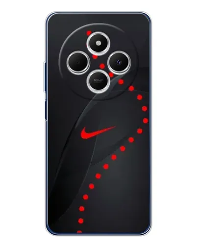 Чехол для Xiaomi Poco C75 с картинкой «Абстрактный дизайн Nike»