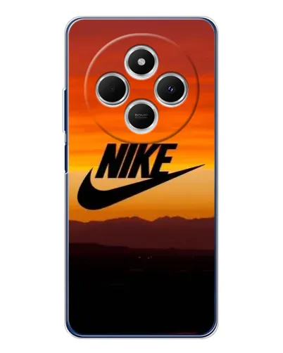 Чехол для Xiaomi Poco C75 с картинкой «Nike — вечерний горизонт»