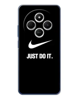 Чехол для Xiaomi Poco C75 с картинкой «Классический принт Nike»