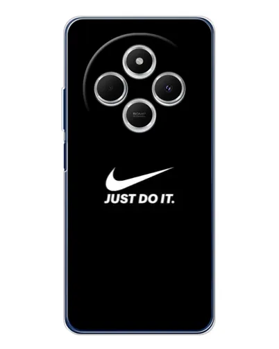 Чехол для Xiaomi Poco C75 с картинкой «Минимализм от Nike»
