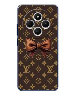 Чехол для Xiaomi Poco C75 с картинкой «LV с бантом»