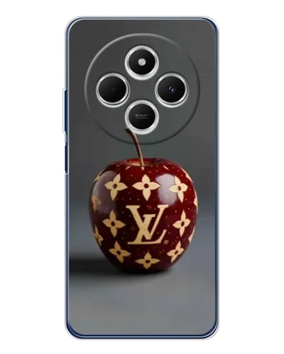 Чехол для Xiaomi Poco C75 с картинкой «Красное яблоко LV»
