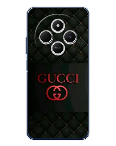 Чехол для Xiaomi Poco C75 с картинкой «Gucci — стеганый черный»