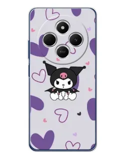 Чохол для Xiaomi Poco C75 з картинкою «Kuromi та лавандові серця» Чохол для Xiaomi Poco C75 з картинкою «Kuromi та лавандові серця»
