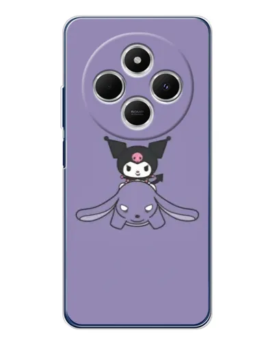 Чохол для Xiaomi Poco C75 з картинкою «Kuromi на ліловому фоні» Чохол для Xiaomi Poco C75 з картинкою «Kuromi на ліловому фоні»