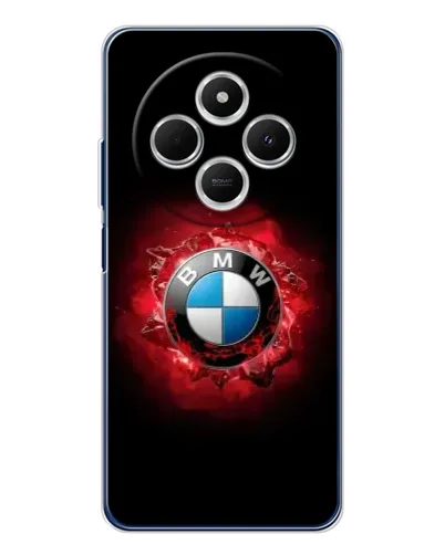 Чохол для Xiaomi Poco C75 з картинкою «Логотип BMW — спалах»
