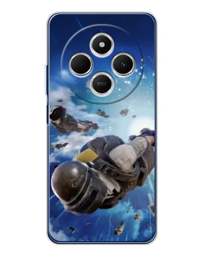 Чохол для Xiaomi Poco C75 з картинкою «Десант PUBG — стрибок» Чохол для Xiaomi Poco C75 з картинкою «Десант PUBG — стрибок»