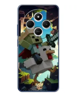 Чехол для Xiaomi Poco C75 с картинкой «Стив и гусь» Чехол для Xiaomi Poco C75 с картинкой «Стив и гусь»