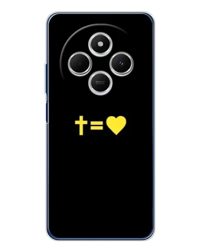 Чехол для Xiaomi Poco C75 с картинкой «Сердце и Крест» Чехол для Xiaomi Poco C75 с картинкой «Сердце и Крест»