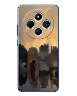 Чехол для Xiaomi Poco C75 с картинкой «Дорога к вере»