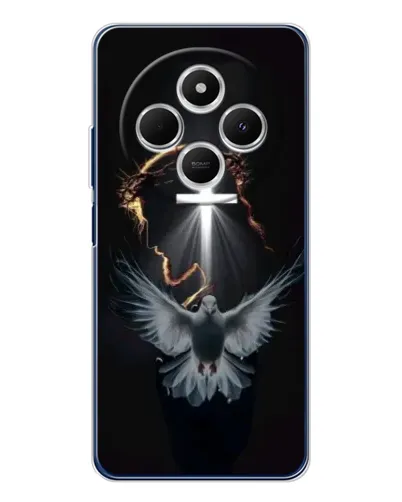 Чехол для Xiaomi Poco C75 с картинкой «Голубь и Свет» Чехол для Xiaomi Poco C75 с картинкой «Голубь и Свет»
