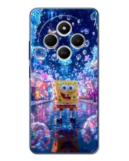 Чехол для Xiaomi Poco C75 с картинкой «Неоновый океан»