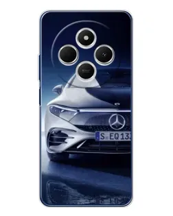 Чехол для Xiaomi Poco C75 с картинкой «Mercedes EQ — будущее»