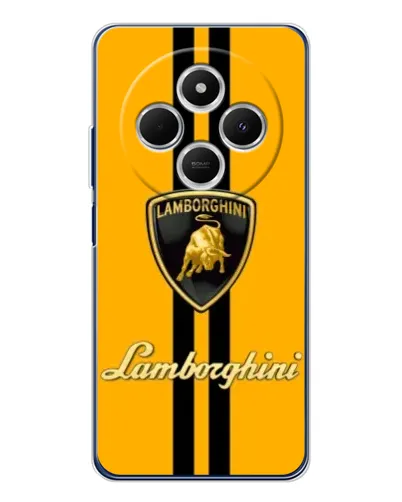 Чохол для Xiaomi Poco C75 з картинкою «Lamborghini Stripe жовтий» Чохол для Xiaomi Poco C75 з картинкою «Lamborghini Stripe жовтий»