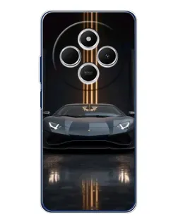 Чохол для Xiaomi Poco C75 з картинкою «Lamborghini золоті лінії» Чохол для Xiaomi Poco C75 з картинкою «Lamborghini золоті лінії»