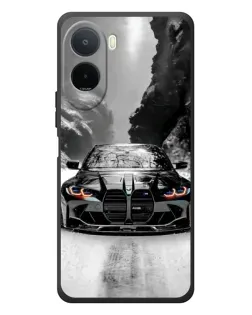 Чохол для Xiaomi Poco C81 Pro з картинкою «BMW — акварельний дрифт»