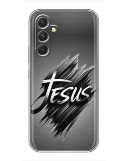 Чехол для Xiaomi Poco C81 Pro с картинкой «Надпись Jesus Graffiti»