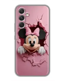 Чехол для Xiaomi Poco C81 Pro с картинкой «Минни сквозь стену»