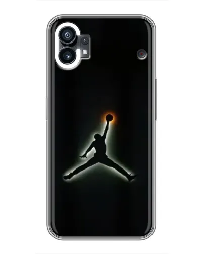 Чехол для Xiaomi Poco C81x с картинкой «Jordan Gradient Logo»