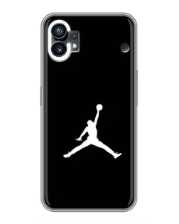 Чехол для Xiaomi Poco C81x с картинкой «Jordan Silhouette»