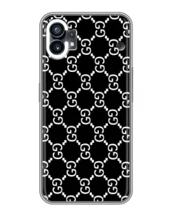 Чохол для Xiaomi Poco C81x з картинкою «Gucci — сітчастий паттерн»