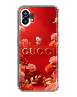 Чехол для Xiaomi Poco C81x с картинкой «Gucci — золотой сад»