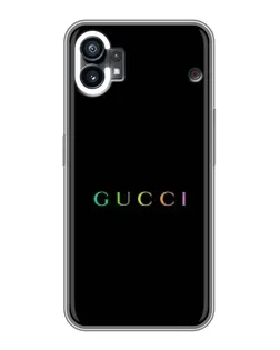 Чохол для Xiaomi Poco C81x з картинкою «Gucci — неоновий мінімалізм»