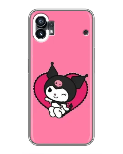 Чохол для Xiaomi Poco C81x з картинкою «Kuromi — любов у серці»