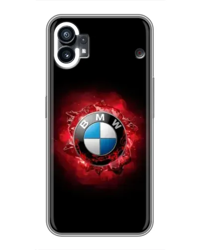 Чехол для Xiaomi Poco C81x с картинкой «Логотип BMW — вспышка»