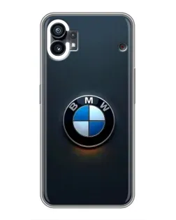 Чехол для Xiaomi Poco C81x с картинкой «Логотип BMW — минимализм»
