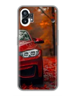 Чехол для Xiaomi Poco C81x с картинкой «Осенняя BMW M4»