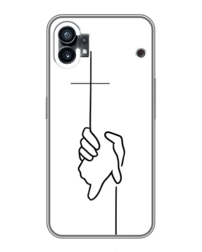 Чехол для Xiaomi Poco C81x с картинкой «Рука держит» Чехол для Xiaomi Poco C81x с картинкой «Рука держит»