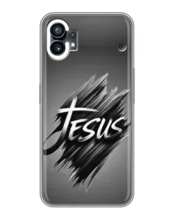 Чехол для Xiaomi Poco C81x с картинкой «Надпись Jesus Graffiti»
