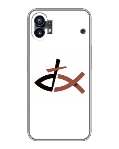 Чехол для Xiaomi Poco C81x с картинкой «Рыба и крест» Чехол для Xiaomi Poco C81x с картинкой «Рыба и крест»
