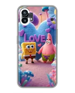 Чехол для Xiaomi Poco C81x с картинкой «Губка Боб Патрик»