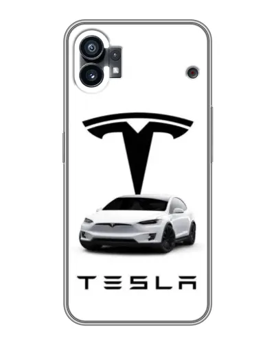 Чехол для Xiaomi Poco C81x с картинкой «Tesla White Style»