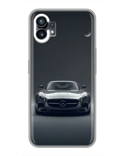 Чехол для Xiaomi Poco C81x с картинкой «Mercedes на черном» Чехол для Xiaomi Poco C81x с картинкой «Mercedes на черном»