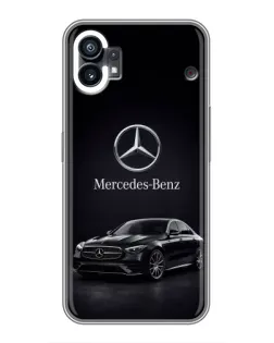 Чехол для Xiaomi Poco C81x с картинкой «Mercedes — решетка радиатора»