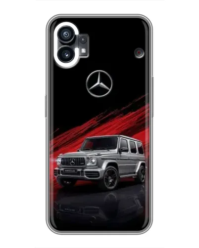 Чехол для Xiaomi Poco C81x с картинкой «Mercedes G-Class красный» Чехол для Xiaomi Poco C81x с картинкой «Mercedes G-Class красный»