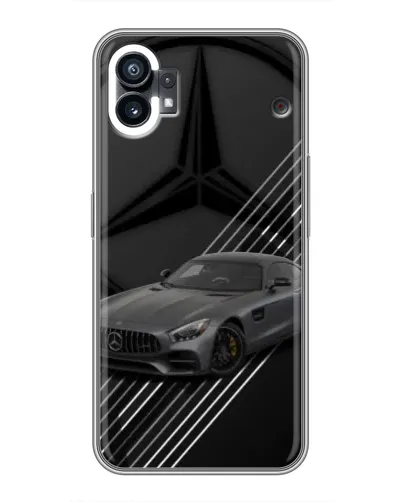 Чехол для Xiaomi Poco C81x с картинкой «Mercedes AMG — графика» Чехол для Xiaomi Poco C81x с картинкой «Mercedes AMG — графика»