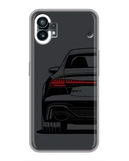 Чехол для Xiaomi Poco C81x с картинкой «Задняя часть Audi — арт»