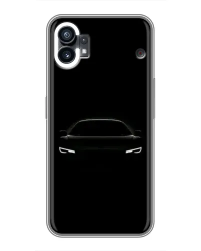 Чехол для Xiaomi Poco C81x с картинкой «Взгляд Audi в темноте»