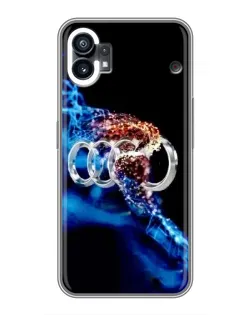 Чехол для Xiaomi Poco C81x с картинкой «Энергия лого Audi»