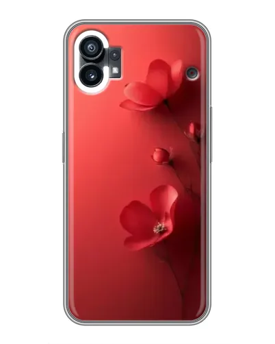 Чехол для Xiaomi Poco C81x с картинкой «Маковые соцветия»