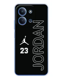 Чехол для Xiaomi Poco C85 с картинкой «Jordan Vertical»