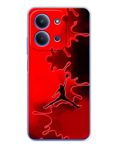Чехол для Xiaomi Poco C85 с картинкой «Jordan Red Smoke» Чехол для Xiaomi Poco C85 с картинкой «Jordan Red Smoke»
