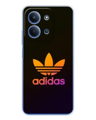 Чехол для Xiaomi Poco C85 с картинкой «Градиент Adidas»