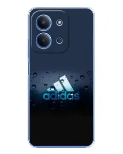 Чехол для Xiaomi Poco C85 с картинкой «Adidas Water Drops»