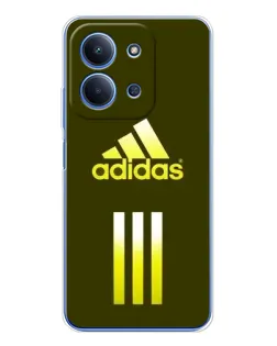 Чехол для Xiaomi Poco C85 с картинкой «Оливковый градиент Adidas»