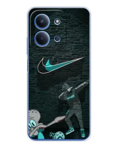 Чехол для Xiaomi Poco C85 с картинкой «Спортивный арт Nike» Чехол для Xiaomi Poco C85 с картинкой «Спортивный арт Nike»